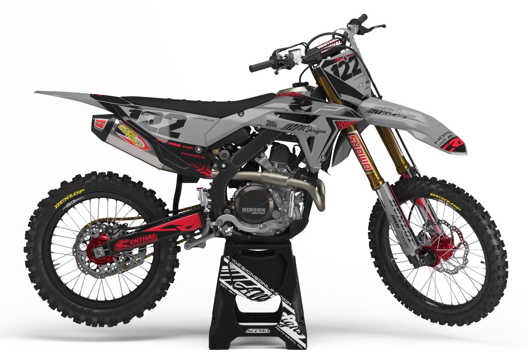 HONDA - CRF O2 Graphics Kit