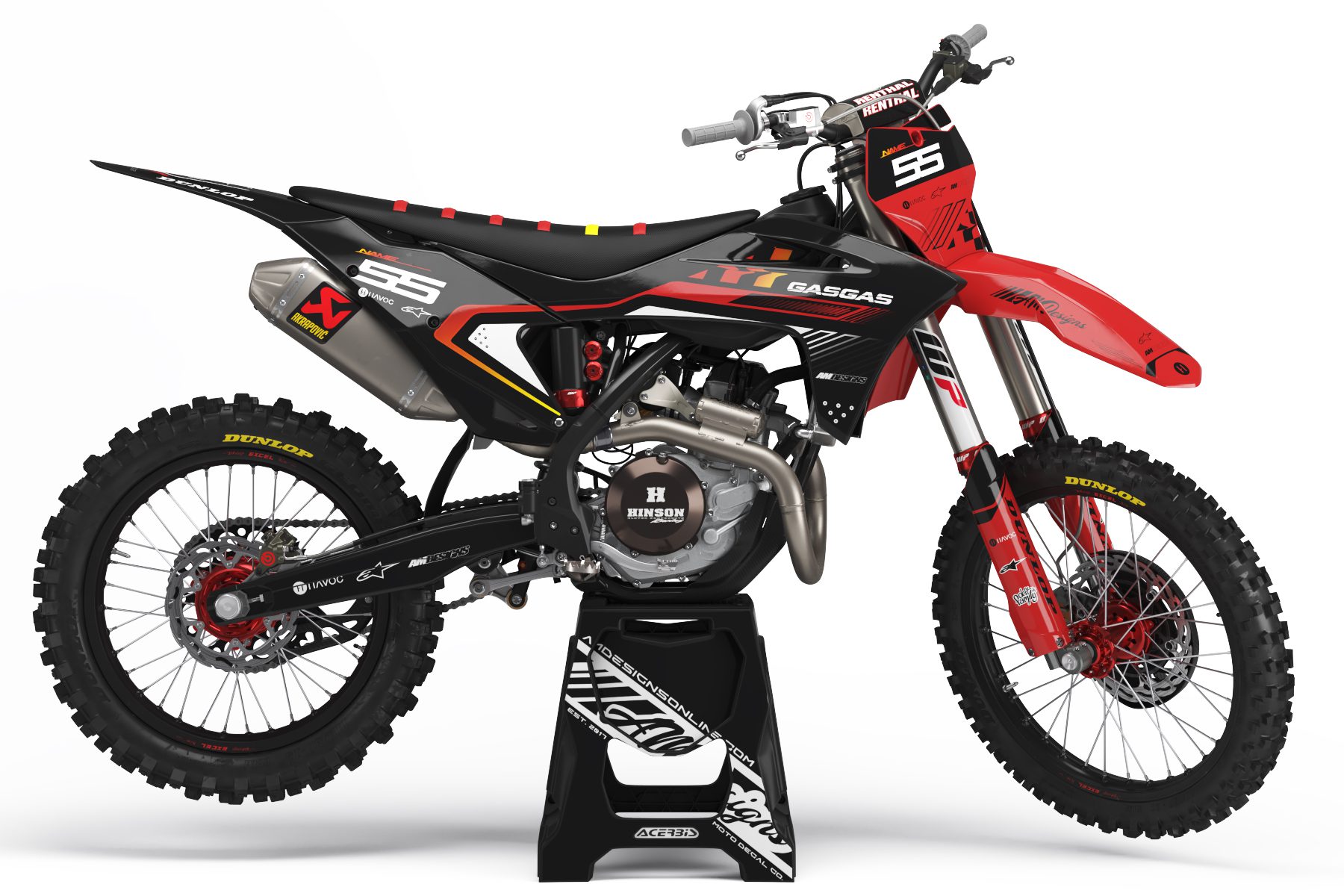 GasGas Redemr Series Graphics Kit