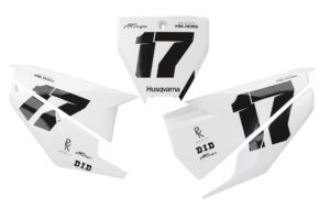 Husqvarna FC Simple - Number Plate Decals
