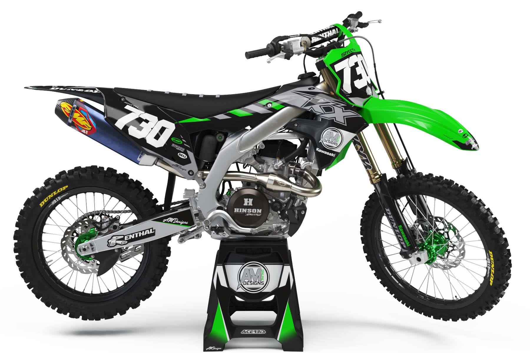KAWASAKI - KX F1 Graphics Kit