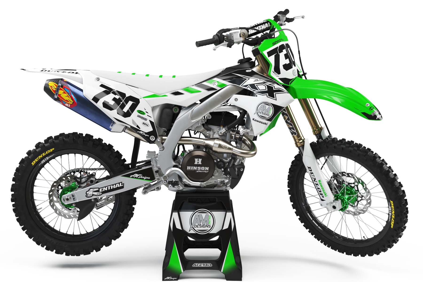 KAWASAKI - KX F2 Graphics Kit
