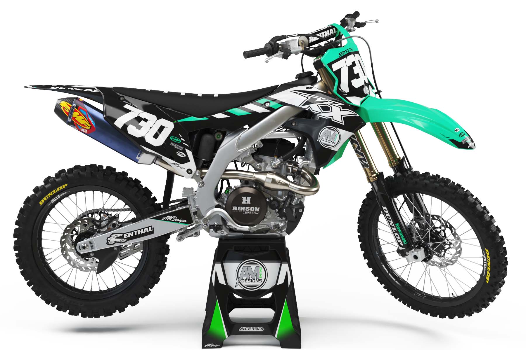 KAWASAKI - KX F3 Graphics Kit