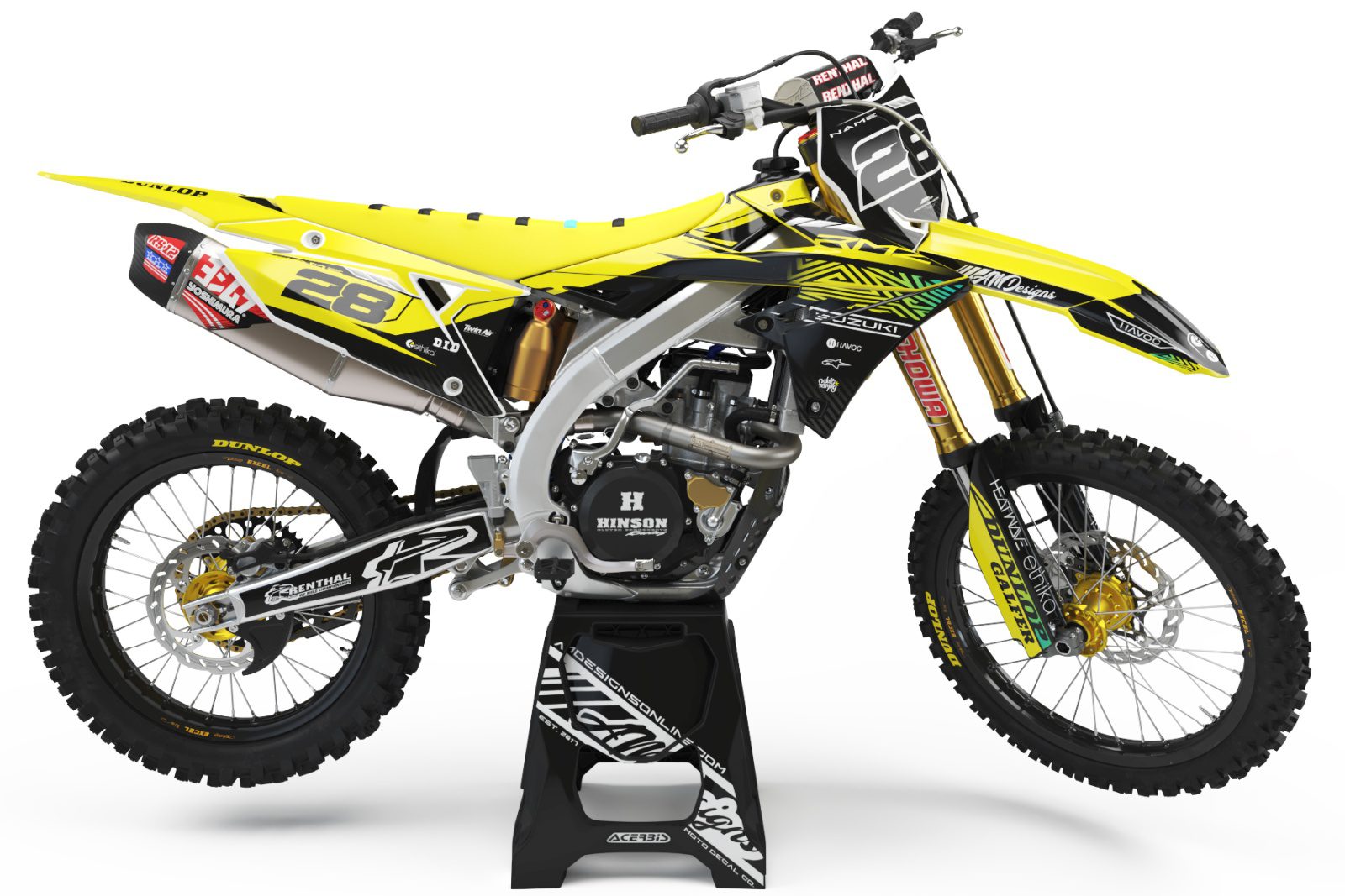 SUZUKI - RMZ Carbon Series Graphics Kit